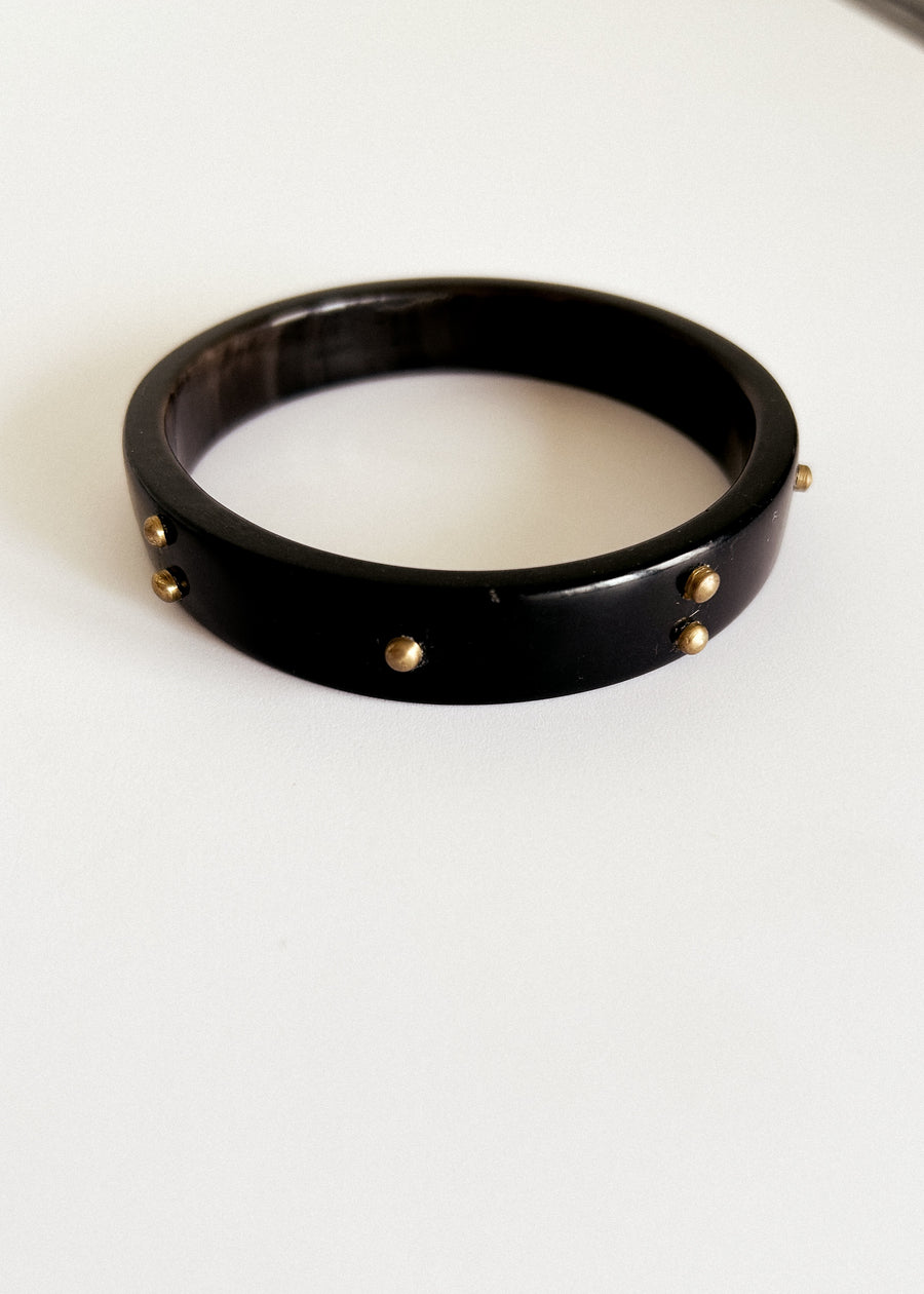 Studded Horn Bangles Mix