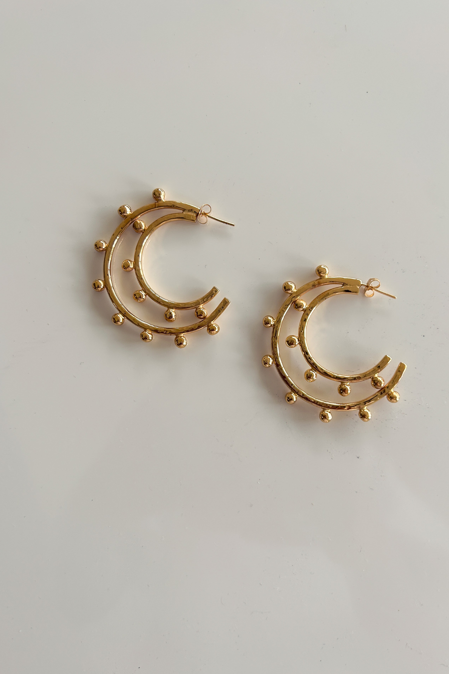 Hammered Ball Hoops