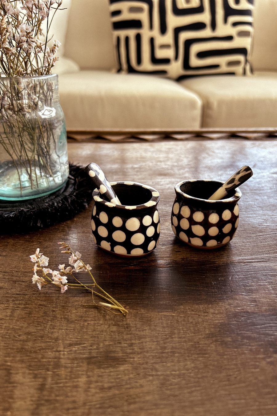 Batik Sugar Pots