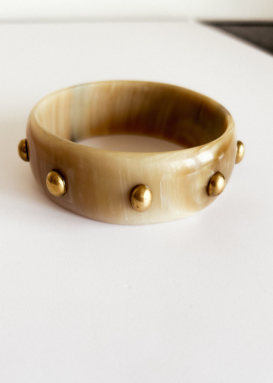 Studded Horn Bangles Mix