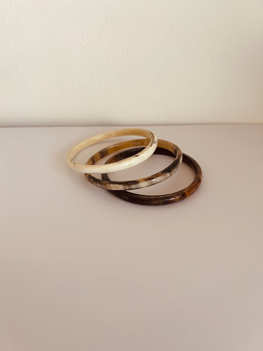 Plain Horn Bangles