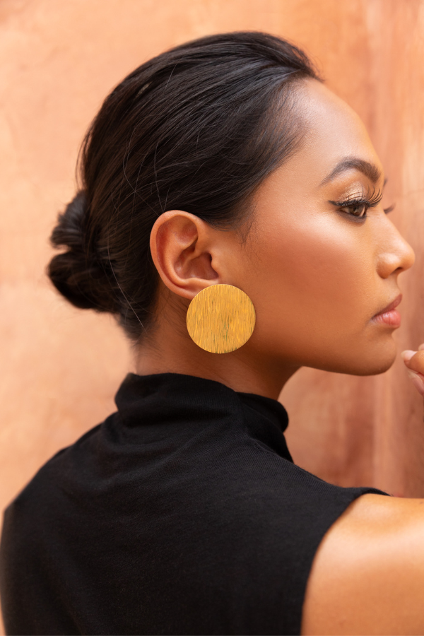 Kata Round Earrings