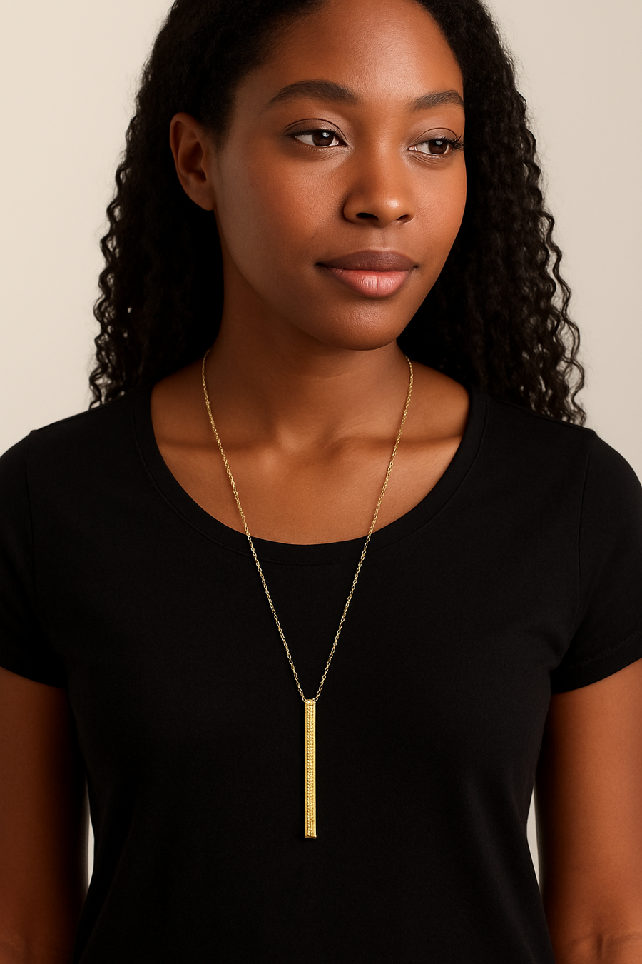 Jiko Bar Necklace Long