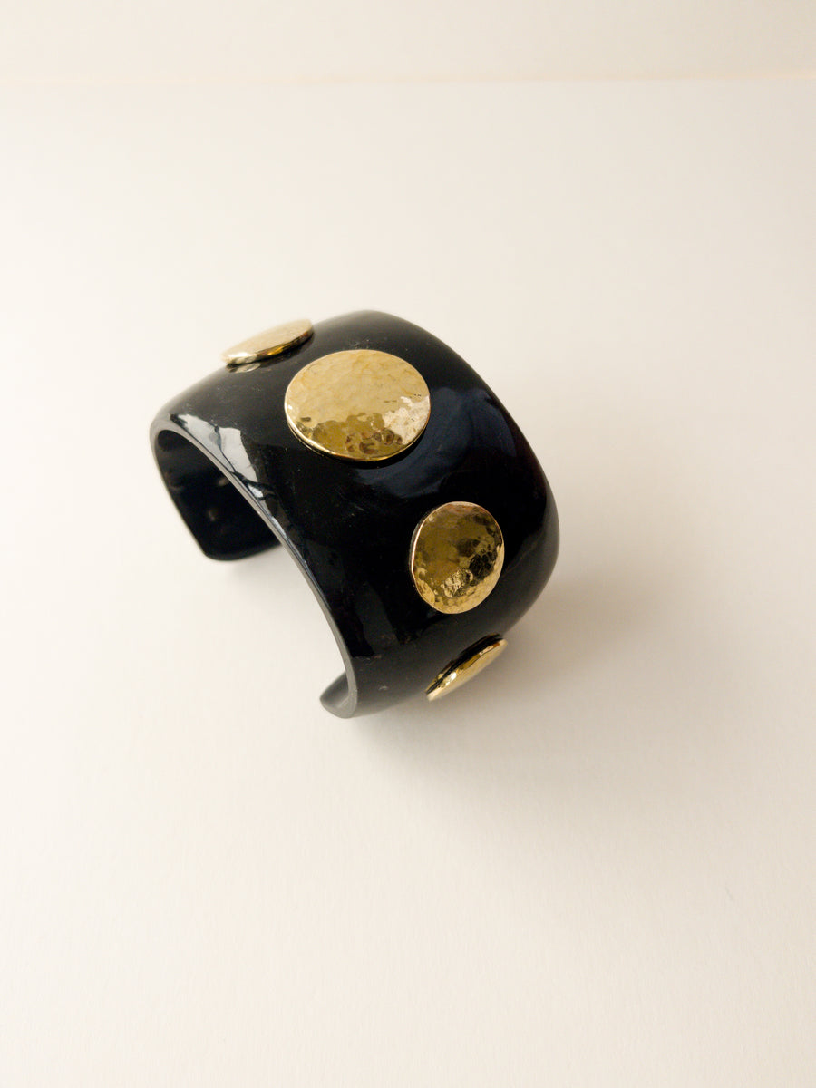 Penda Disc Cuff Black