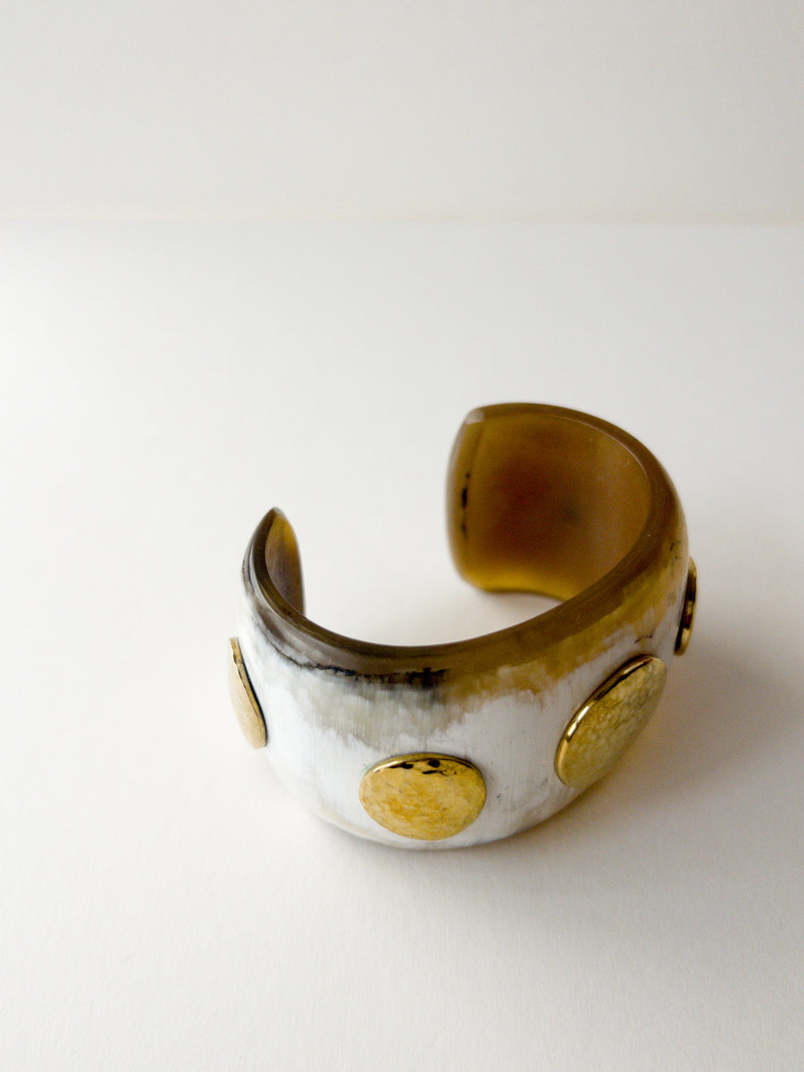 Penda Disc Cuff White