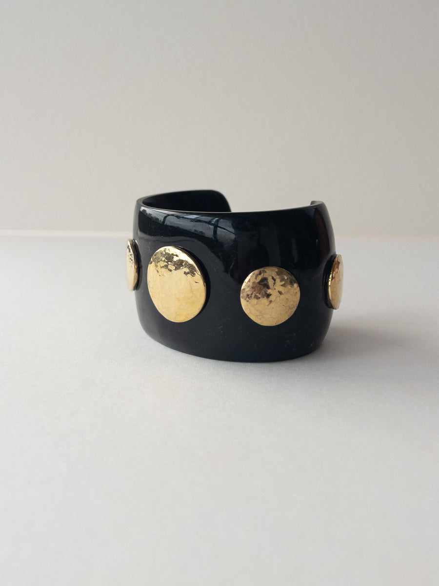 Penda Disc Cuff Black