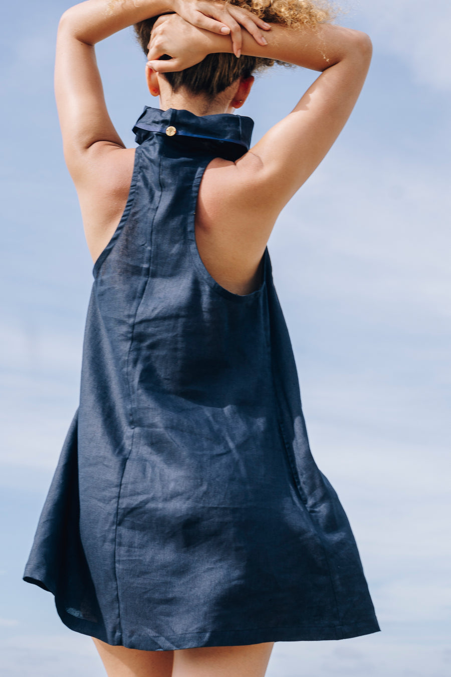 Twiga Mini Dress - Dark Blue