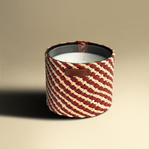 Assia Raffia Candle (600g)