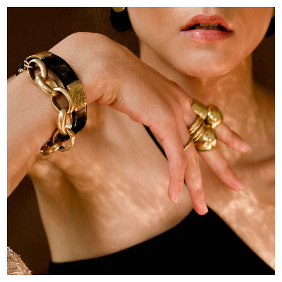 ZURI BANGLE BLACK - Ashepa Lifestyle